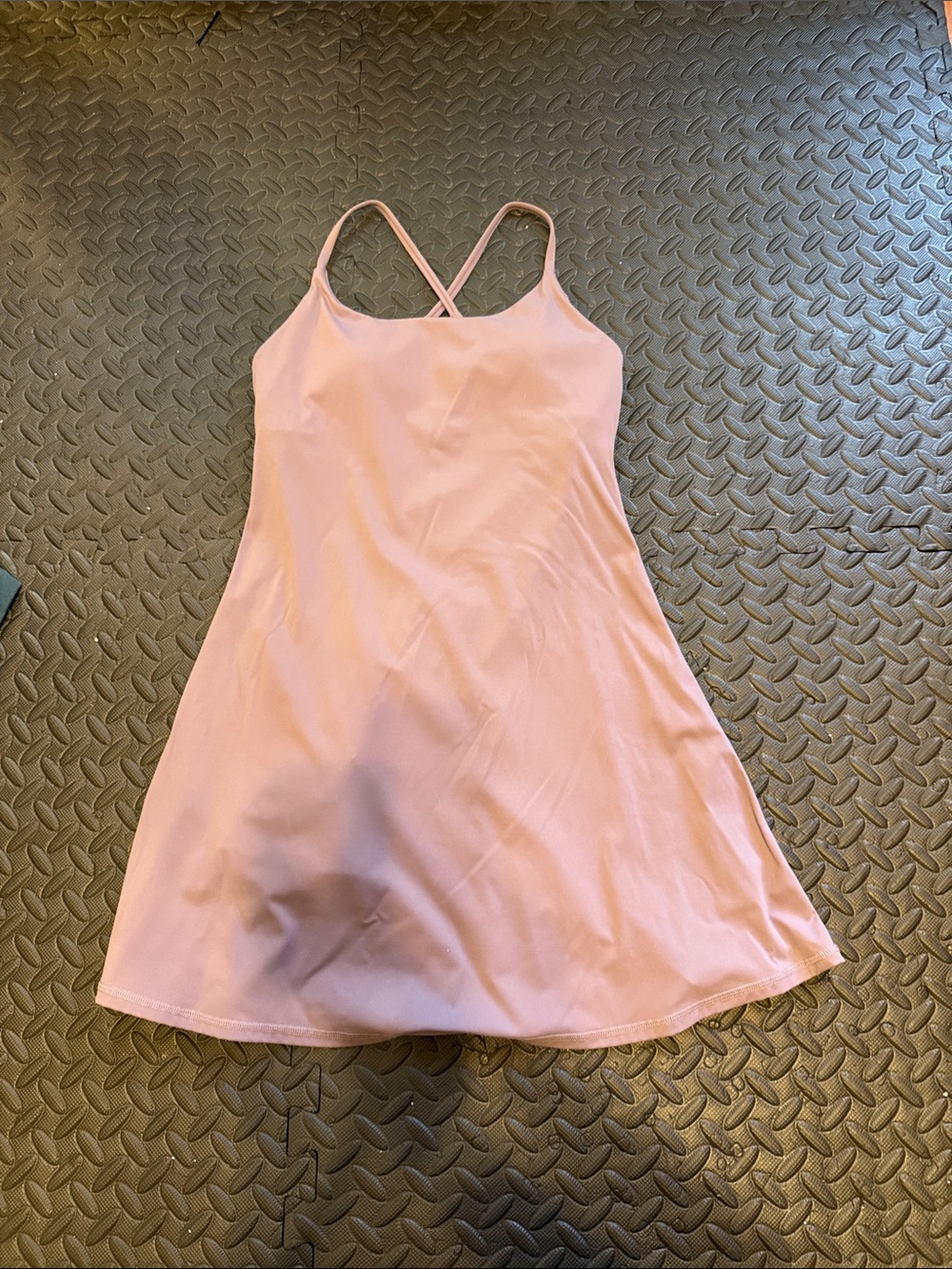 Halara Lilac Cross-Back Sport dress